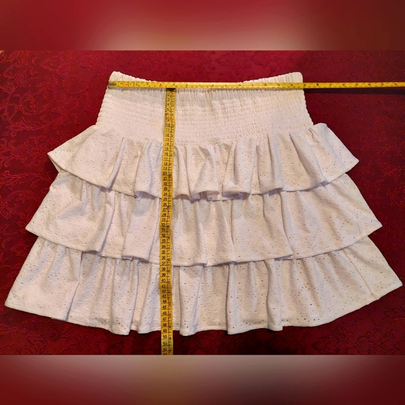 MICHAEL Michael Kors Lese Skirt with Ruffles - Picture 2 of 9